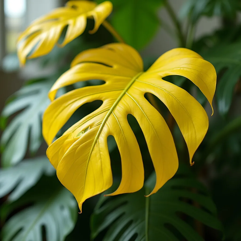 Quand couper les feuilles jaunes du Monstera image 1