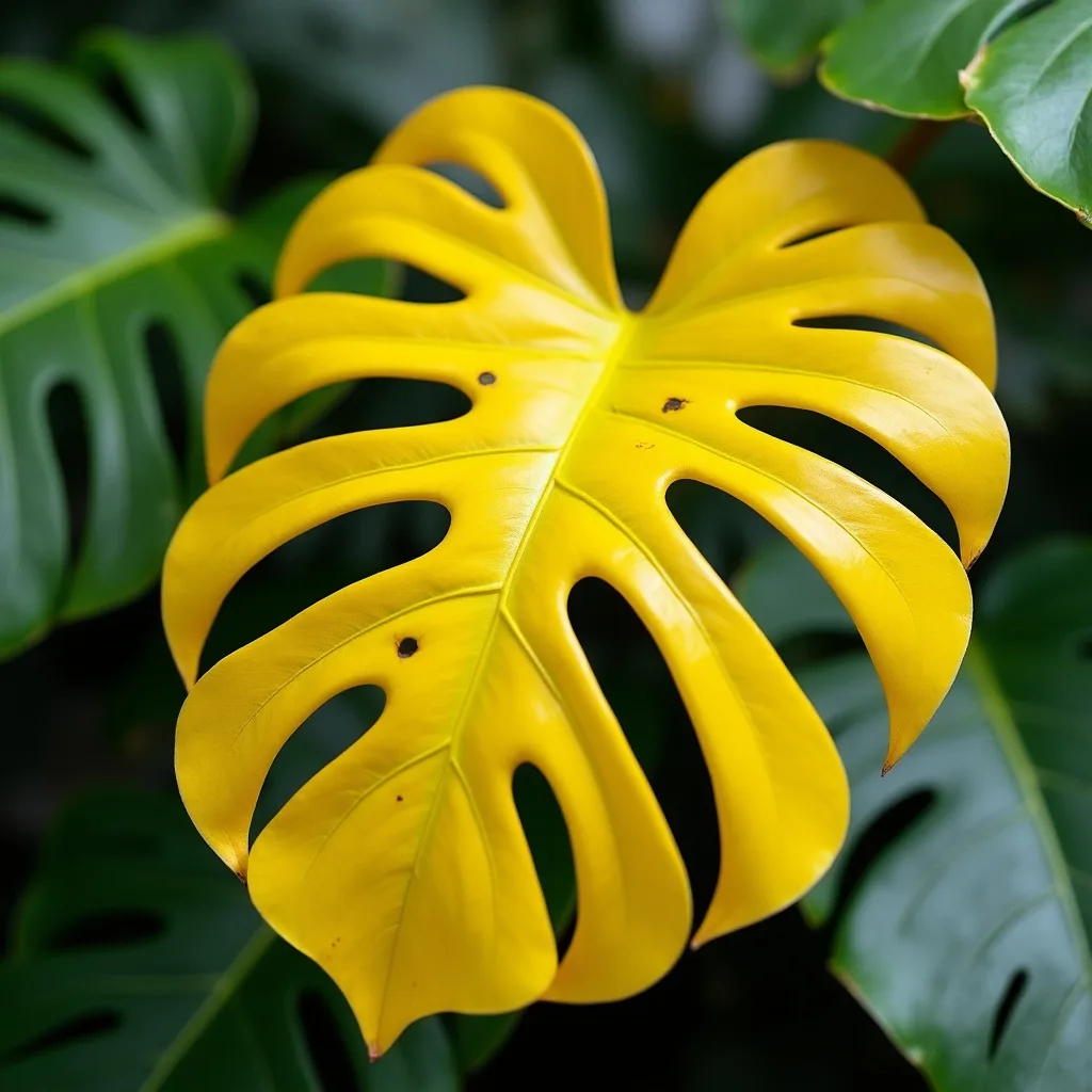 Common Causes of Yellow Monstera Siltepecana Leaves image 2