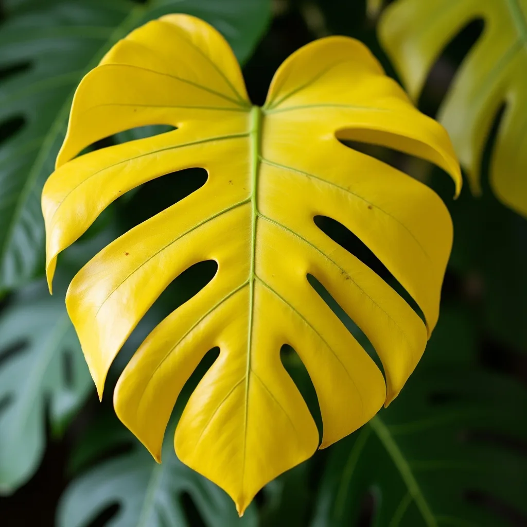 Common Causes of Yellow Monstera Leaves image 3