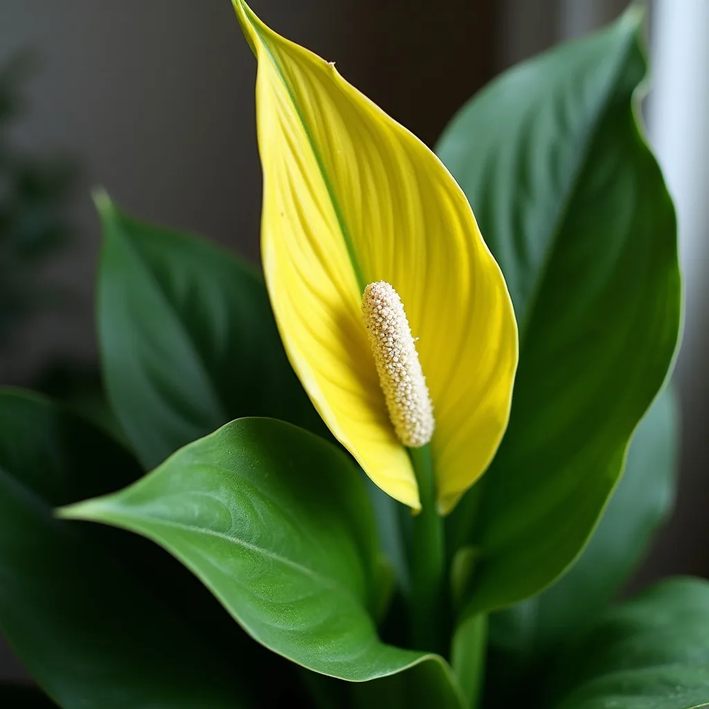 Causes for Peace Lily Leaves Turning Black and Yellow image 3