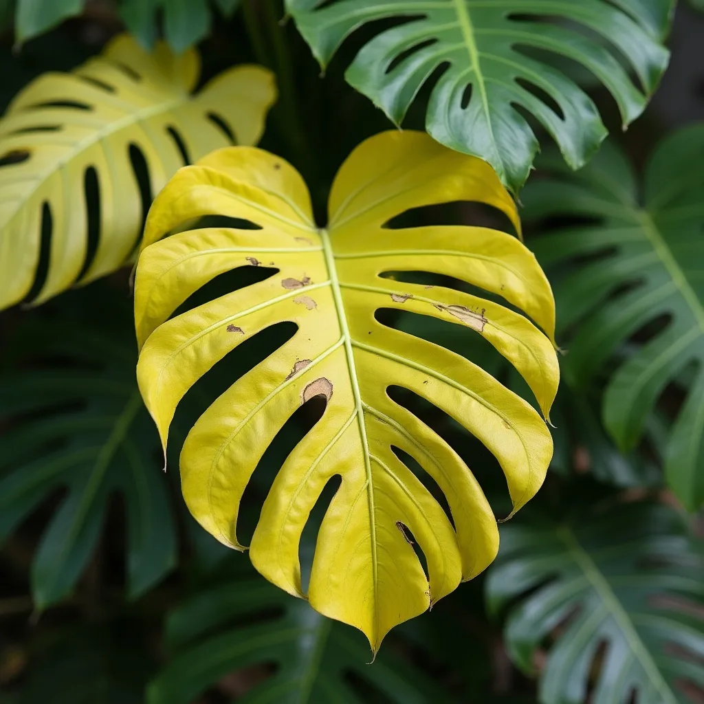 Why Propagated Monstera Leaves Turn Yellow image 3