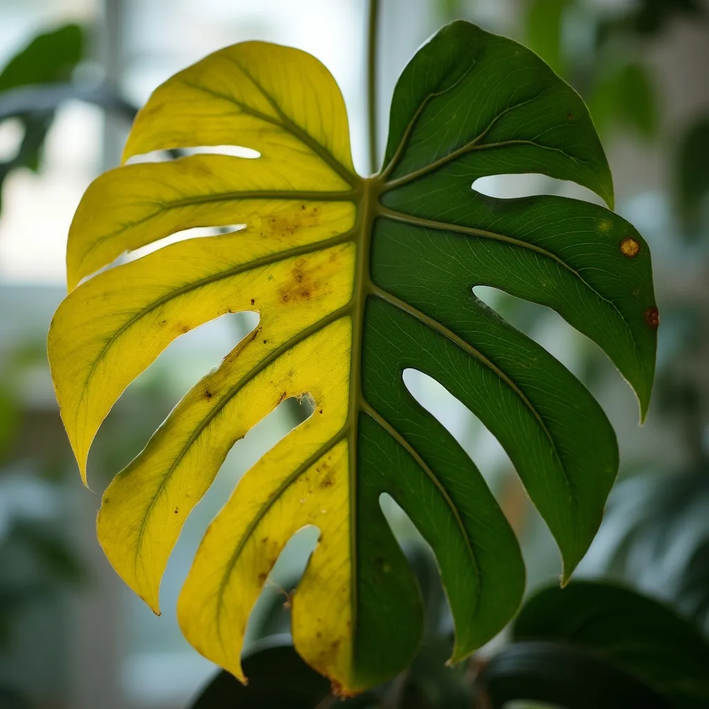 Why Monstera Leaves Turn Yellow and How to Fix image 3