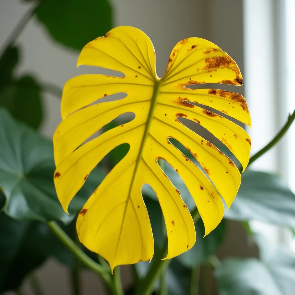 Why Monstera Leaves Turn Yellow and How to Fix Them image 1